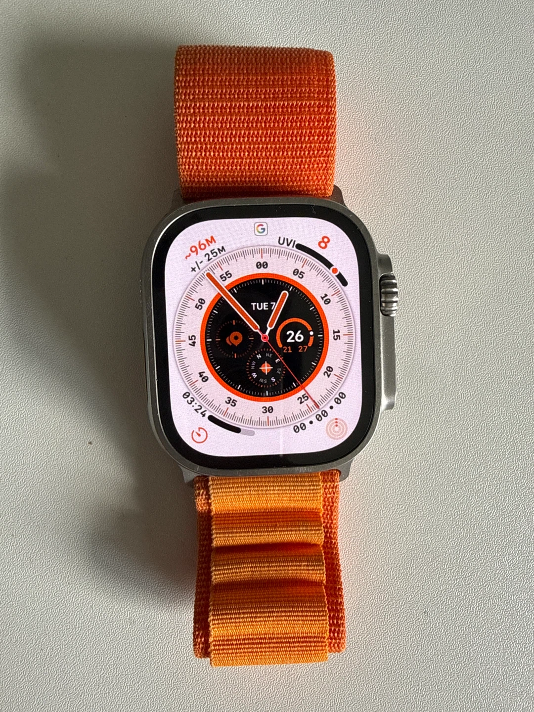 Apple Watch Ultra 2 49 mm  (100% battery health) + bands add on - photo 3