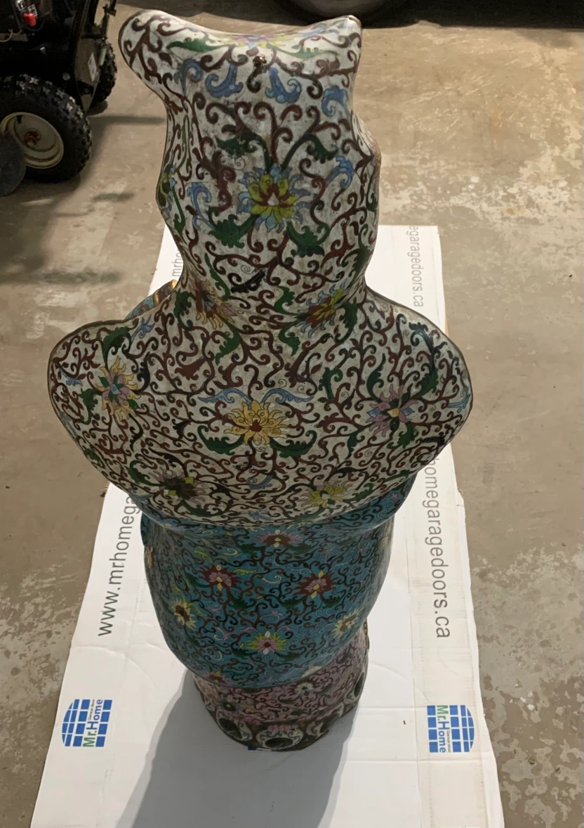 Cloisonné Statue - photo 3