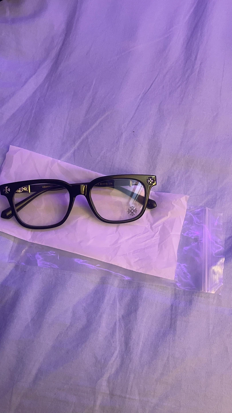 Chrome heart glasses - photo 3