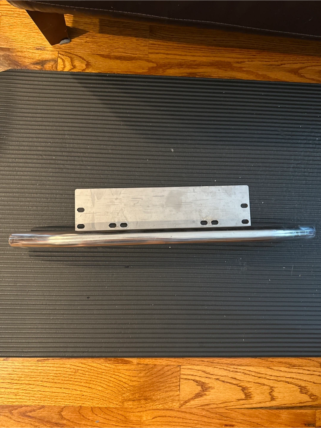 Bumper Front License Plate Bracket Light Holder  23"