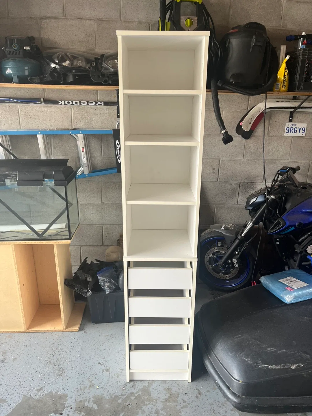 IKEA Shelf Unit with 4 Drawers