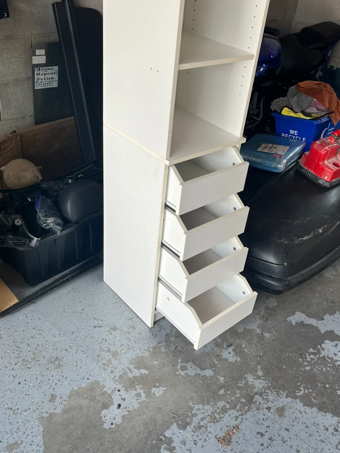 IKEA Shelf Unit with 4 Drawers - photo 2