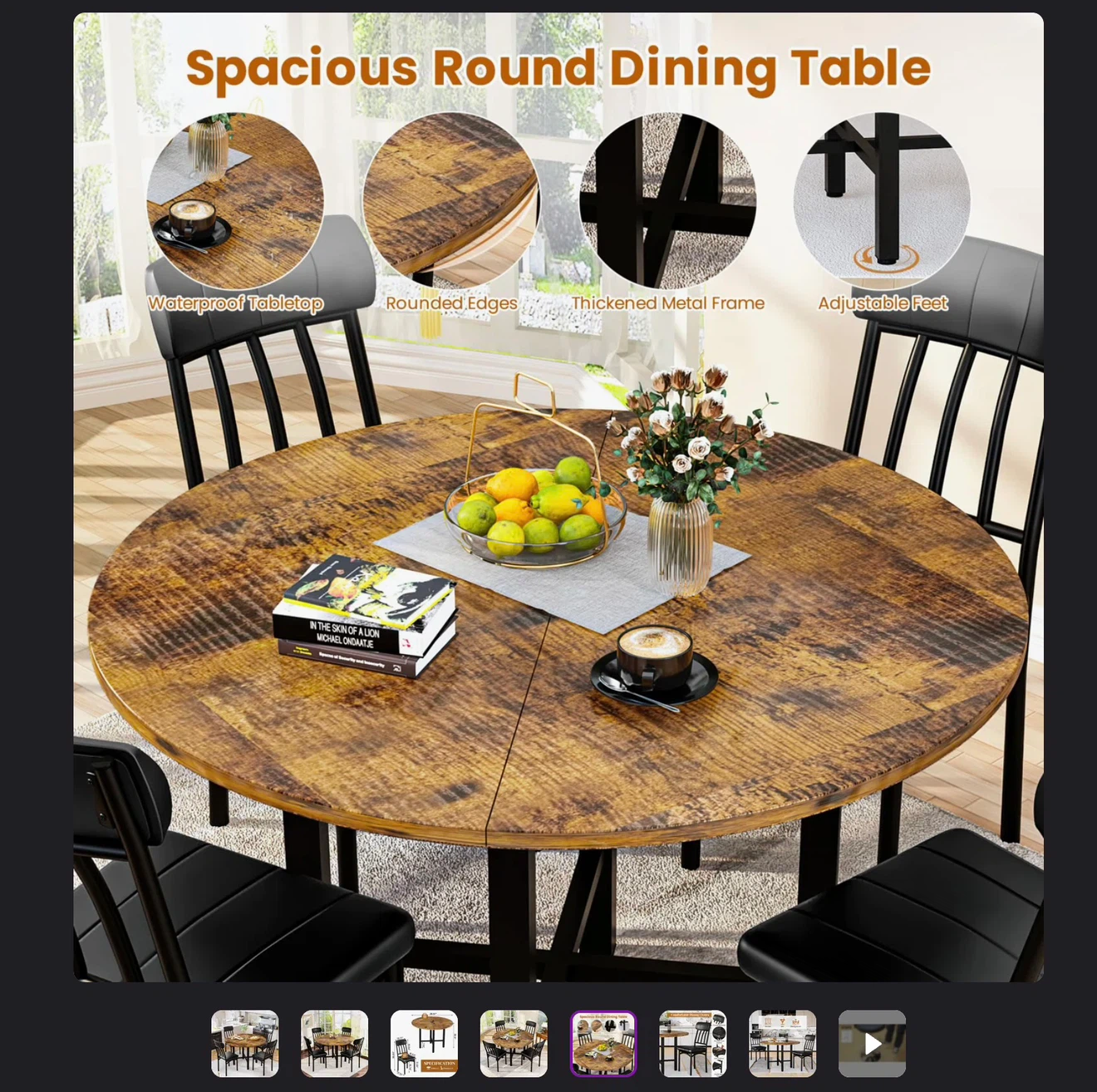 Dining table with chairs - photo 2