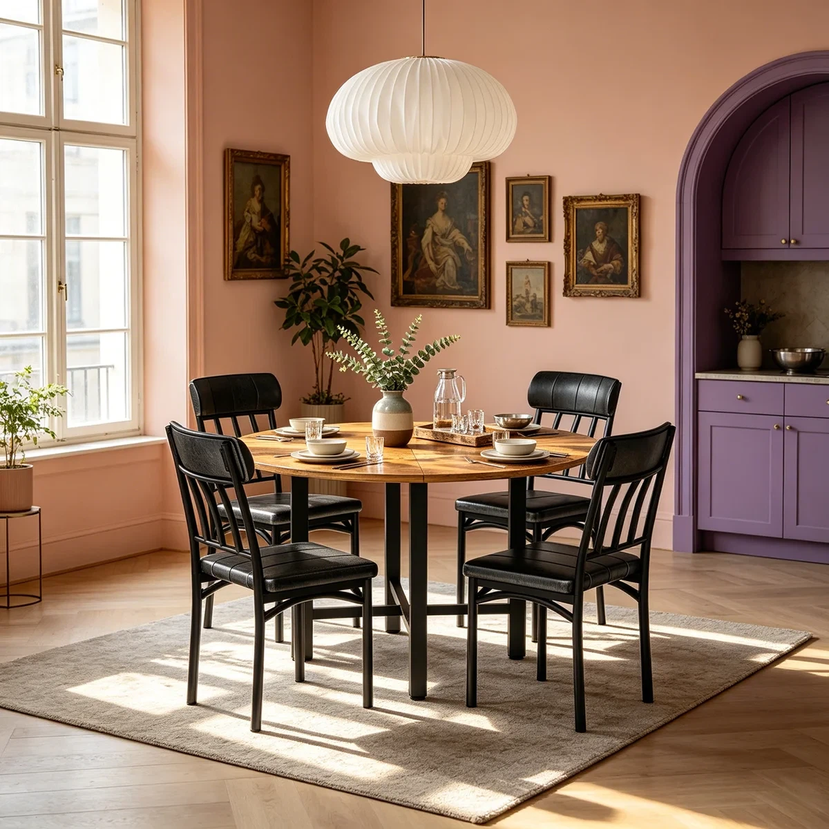 Dining table with chairs - photo 3