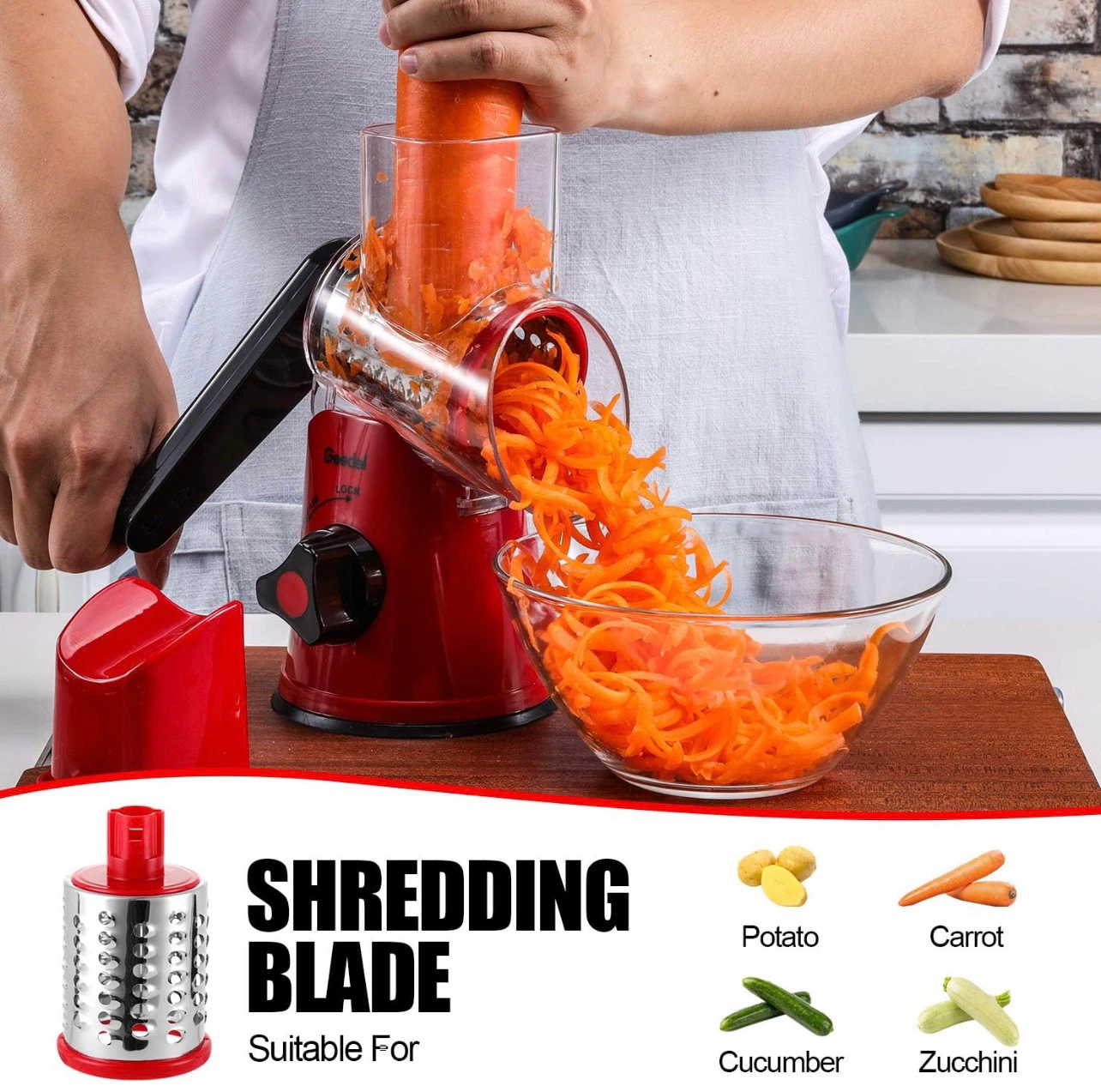 Rotary Cheese Grater - photo 4