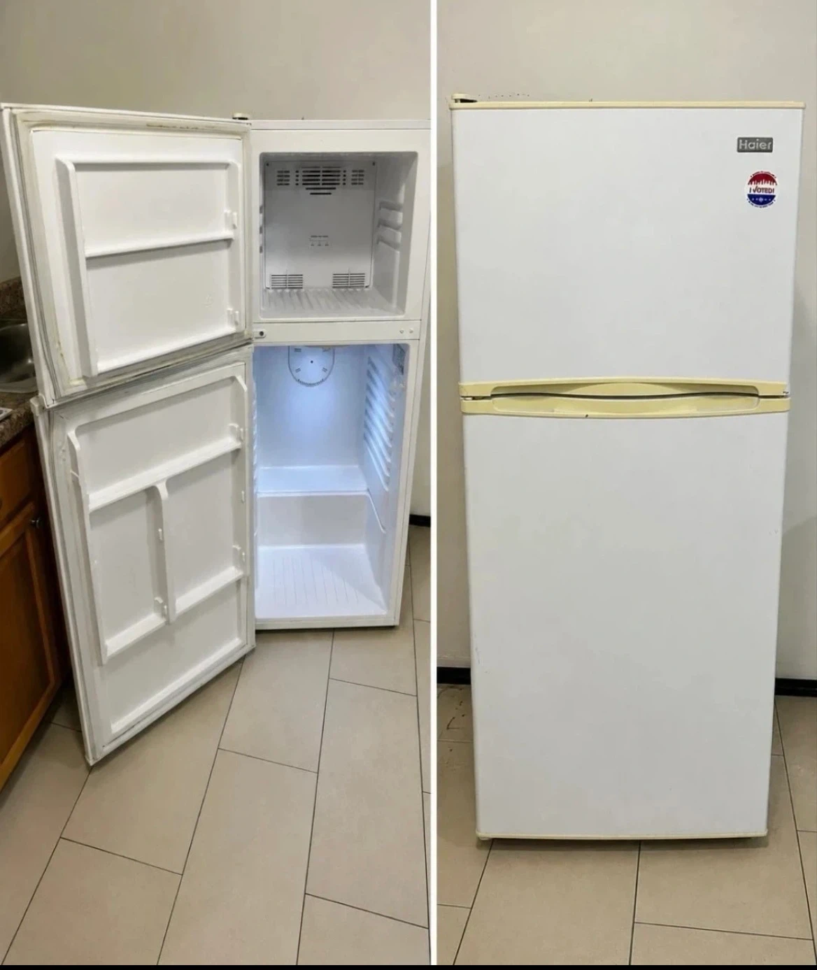 Haier White Refrigerator - photo 2