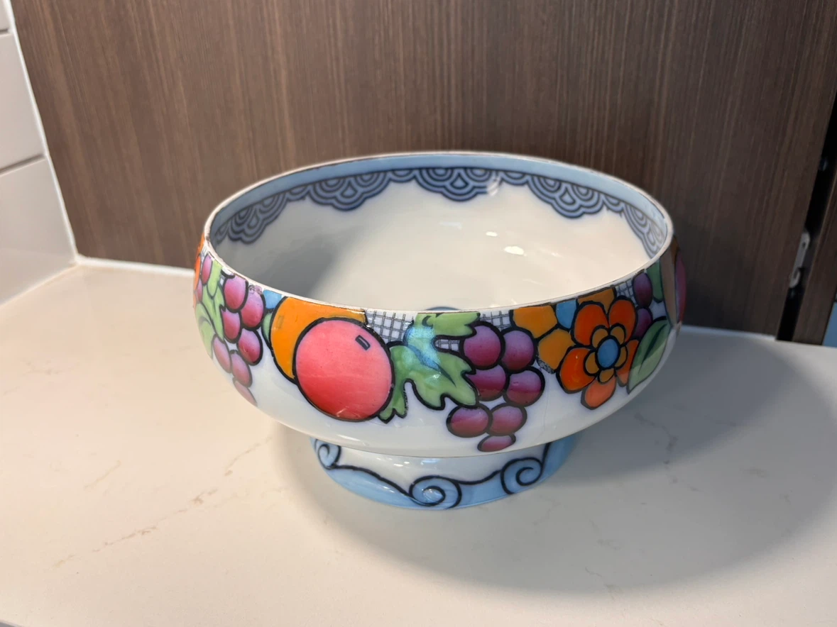 Antique Footed Bowl