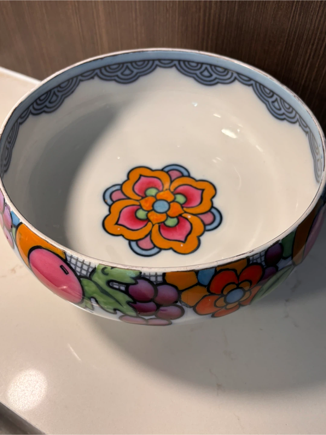 Antique Footed Bowl - photo 2