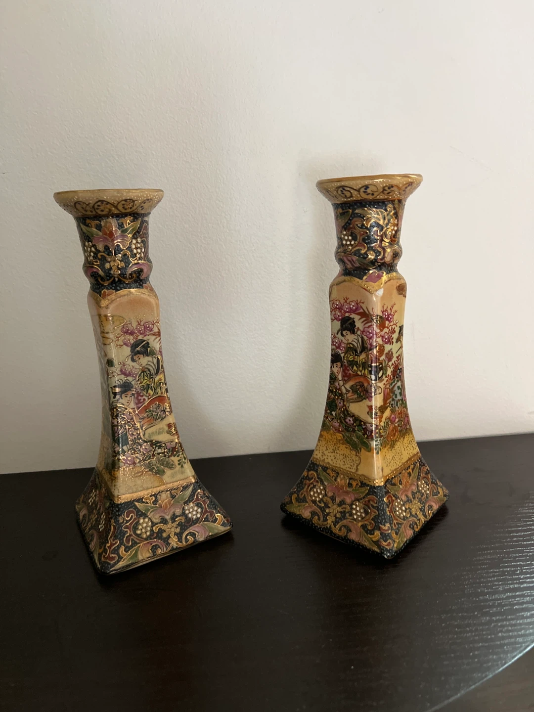 Pair of Decorative Candlesticks