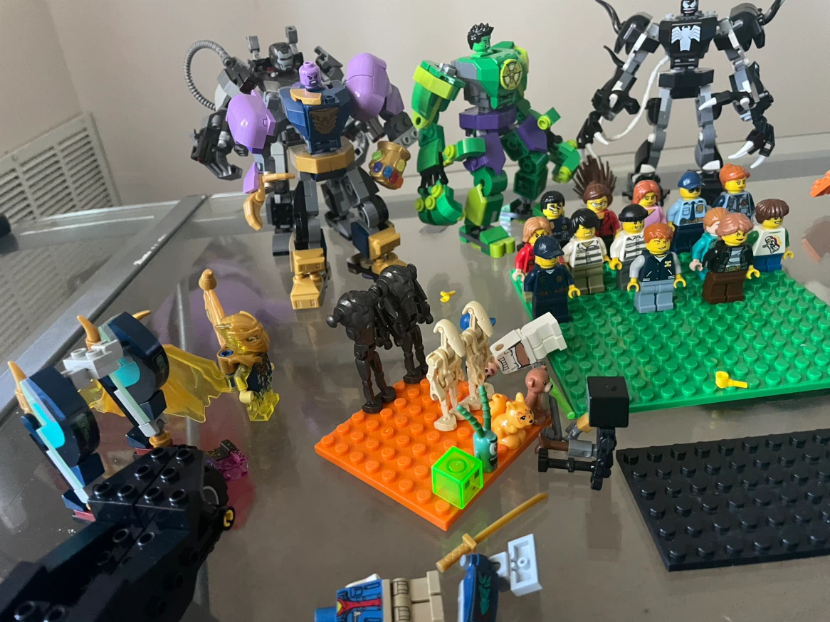 Assorted LEGO Building Blocks and Figures - photo 2
