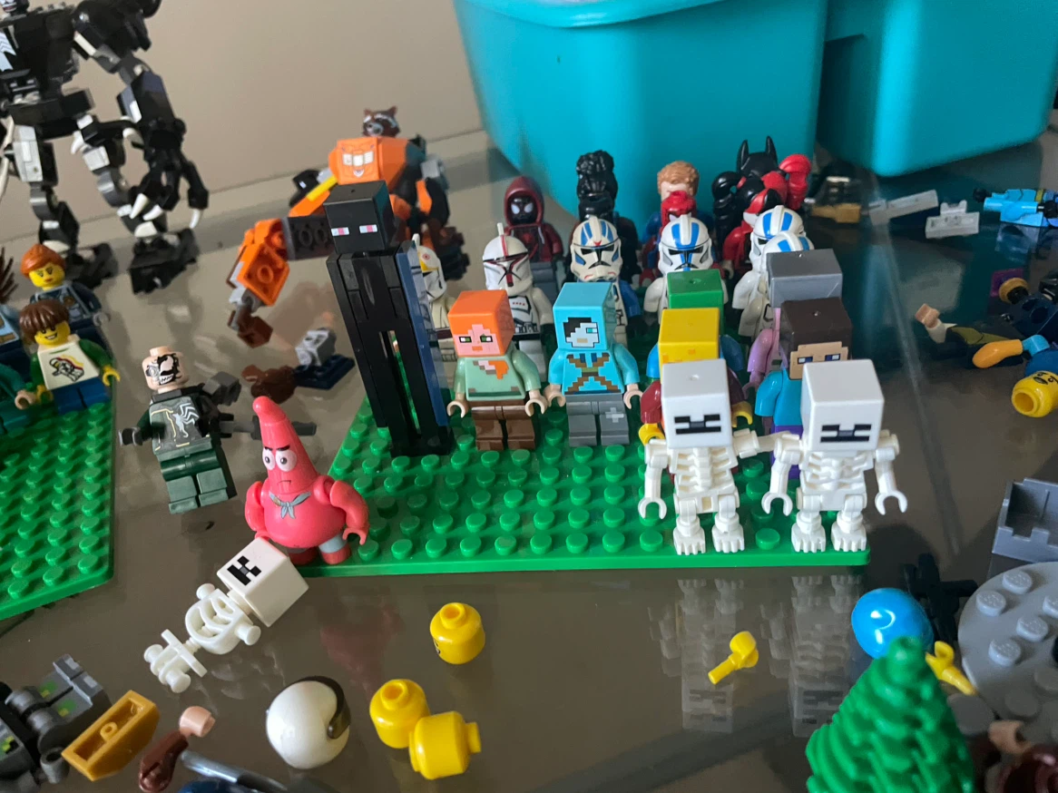 Assorted LEGO Building Blocks and Figures - photo 3