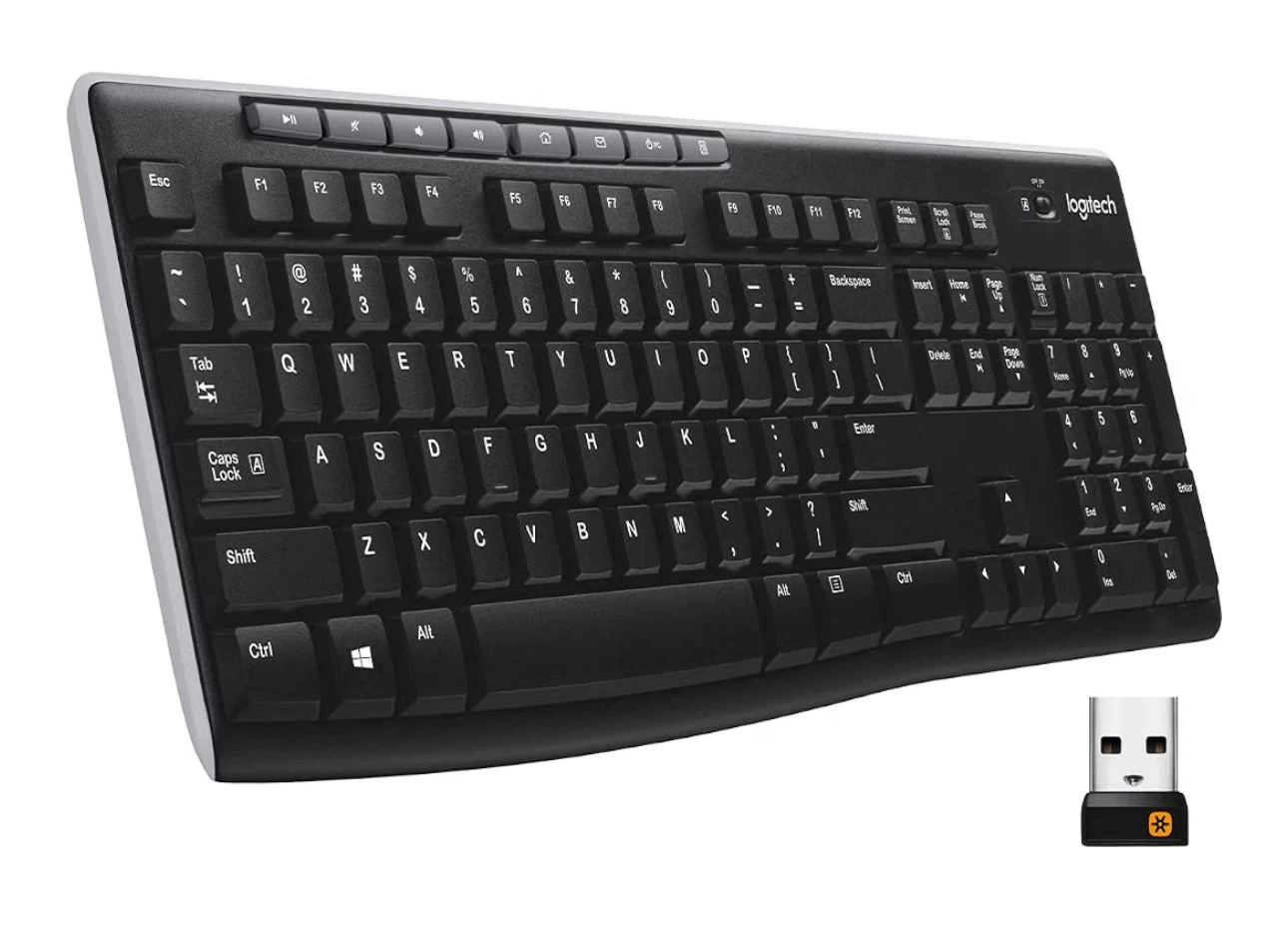 Logitech Wireless Keyboard with Number Pad