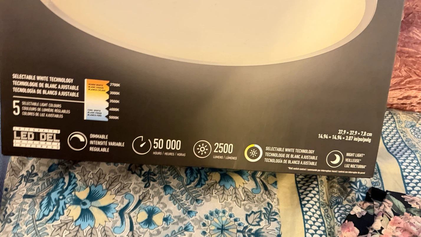 Hemisphere LED Flush Mount Light