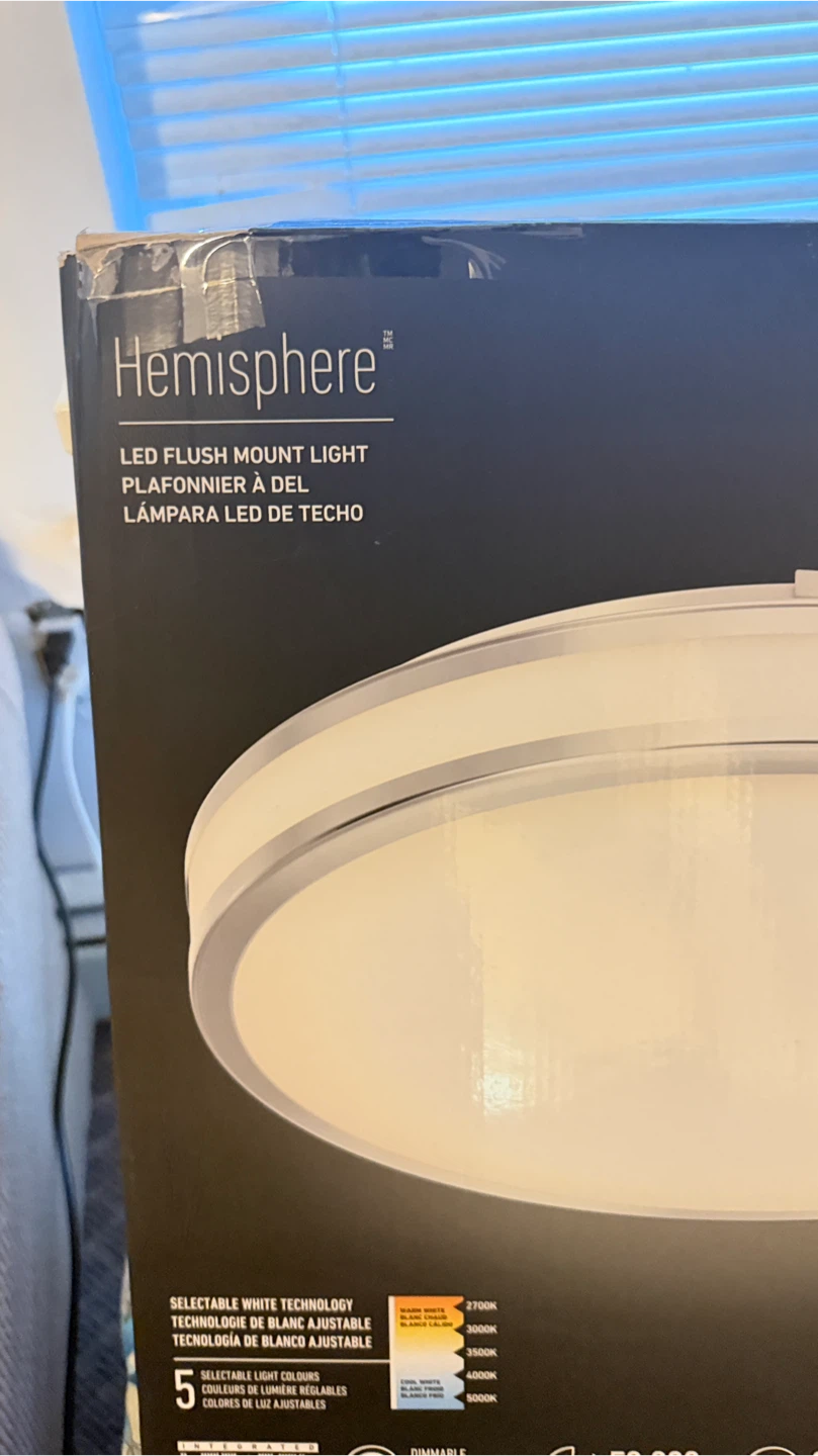Hemisphere LED Flush Mount Light - photo 4