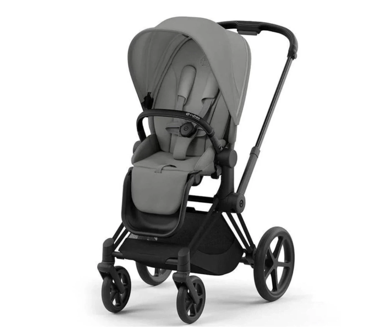 Cybex Priam 4 Matte Black w/ Mirage Grey