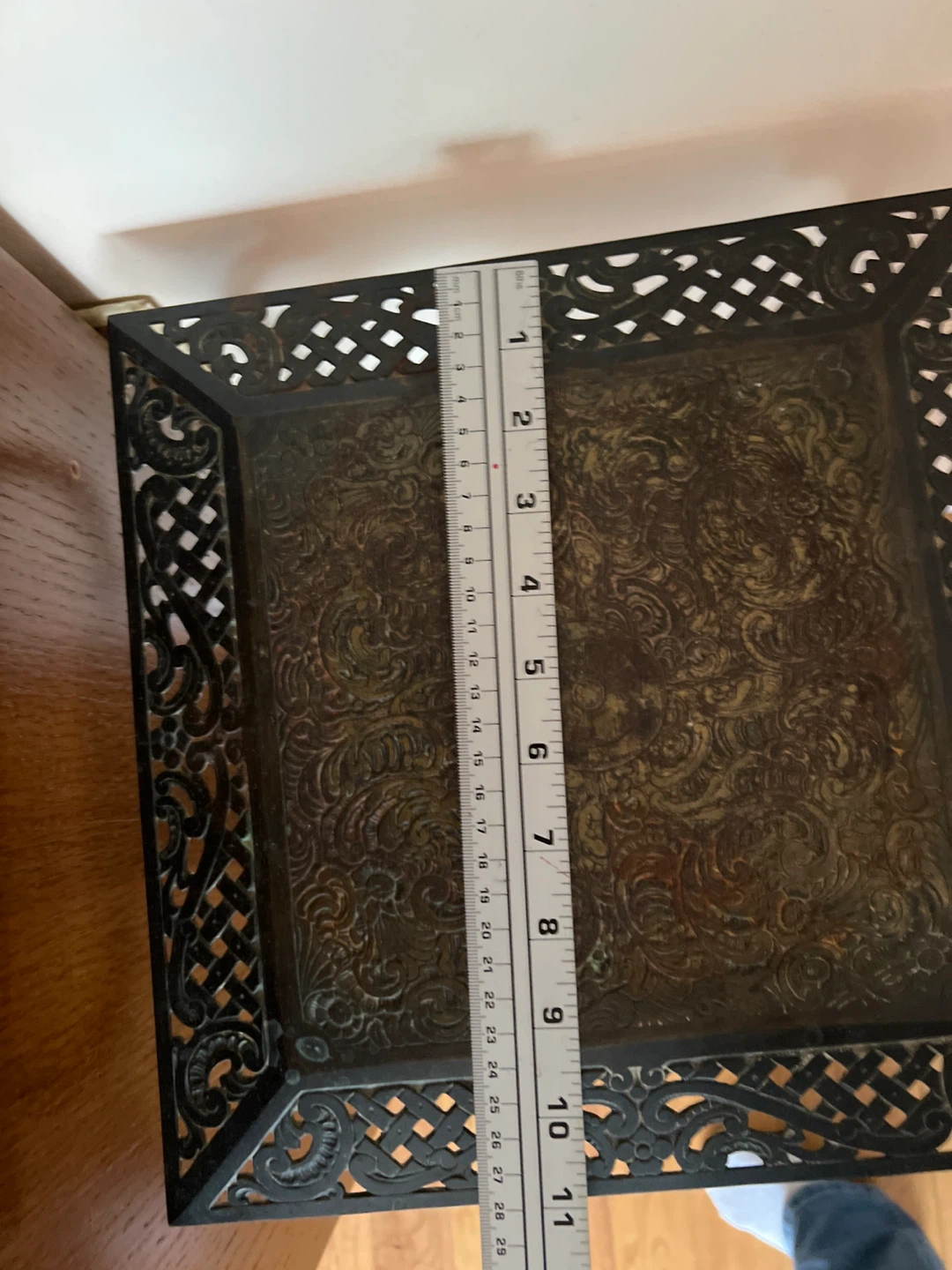 Ornate Metal Plant Stand - photo 5