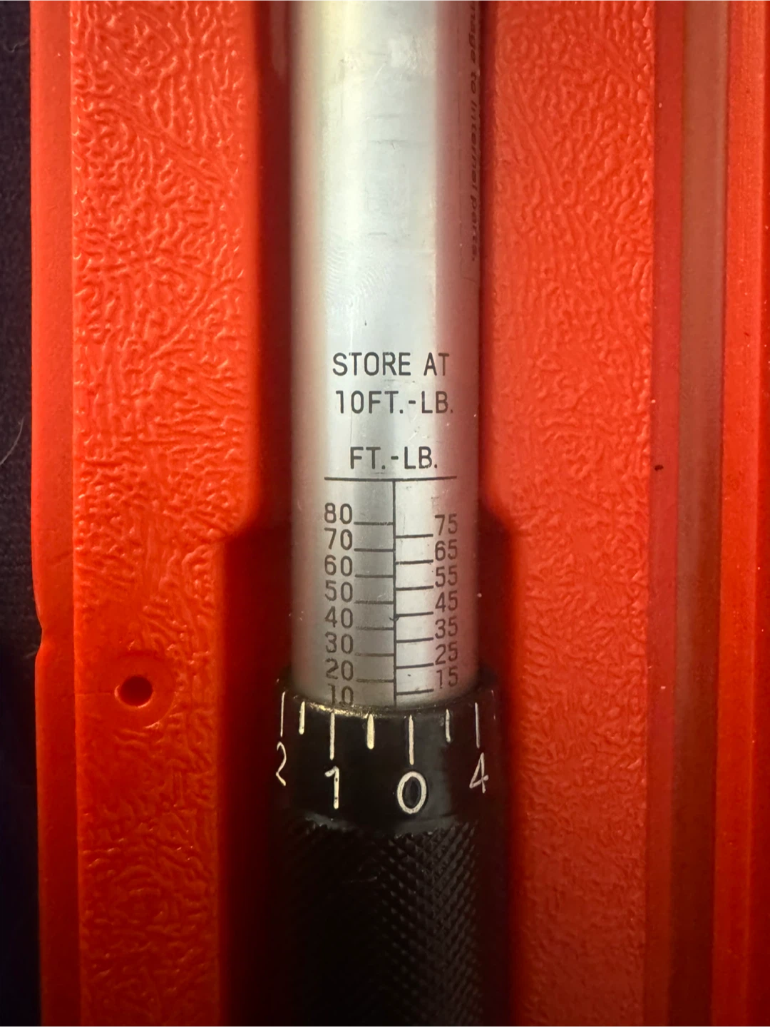 TEKTON 3/8 inch drive click Torque Wrench - photo 2