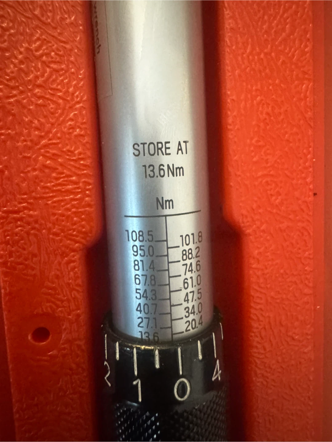 TEKTON 3/8 inch drive click Torque Wrench - photo 3