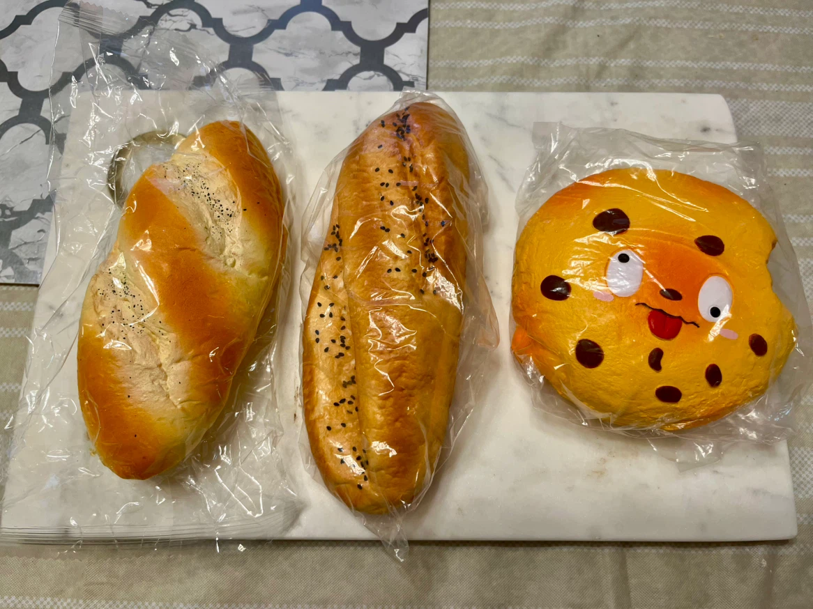 Squishy Cookie & Bread Toys