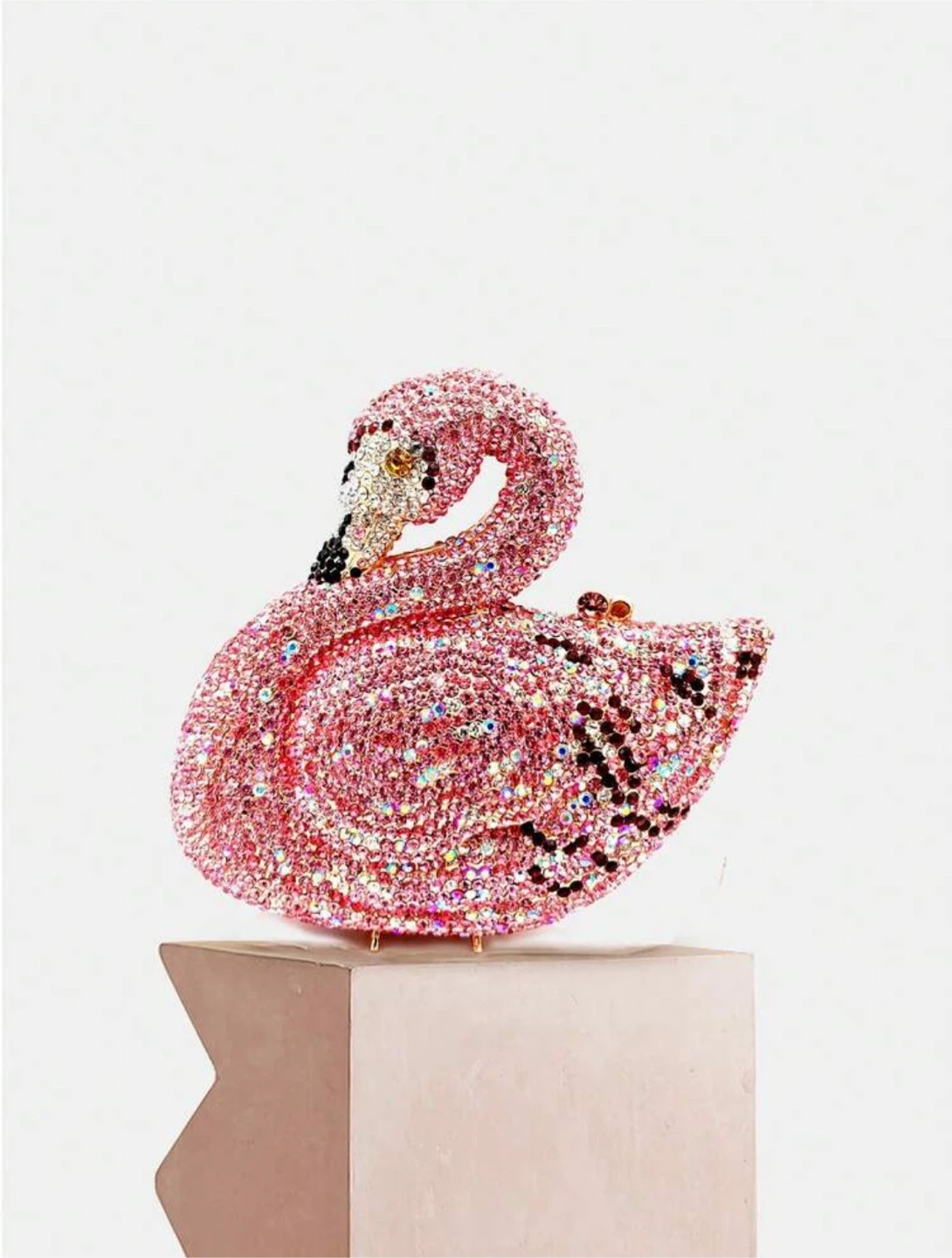 Pink Flamingo Clutch Bag