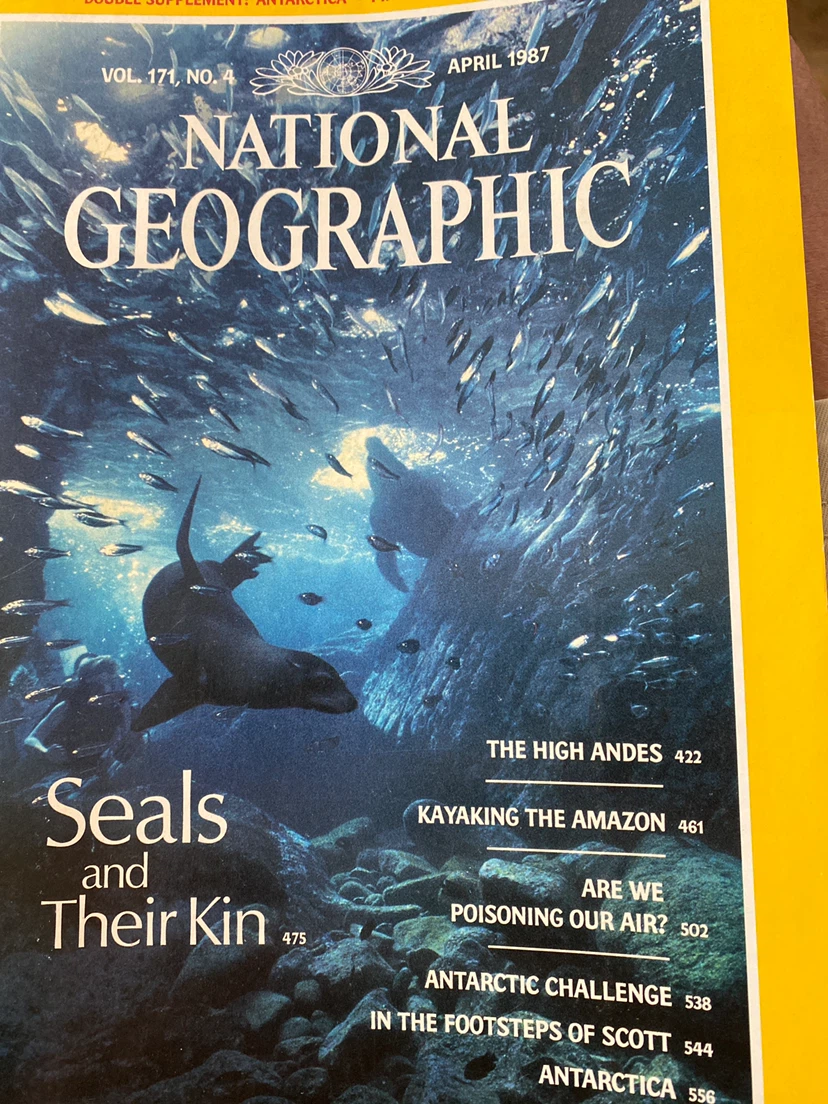 National Geographic Magazine - April 1987