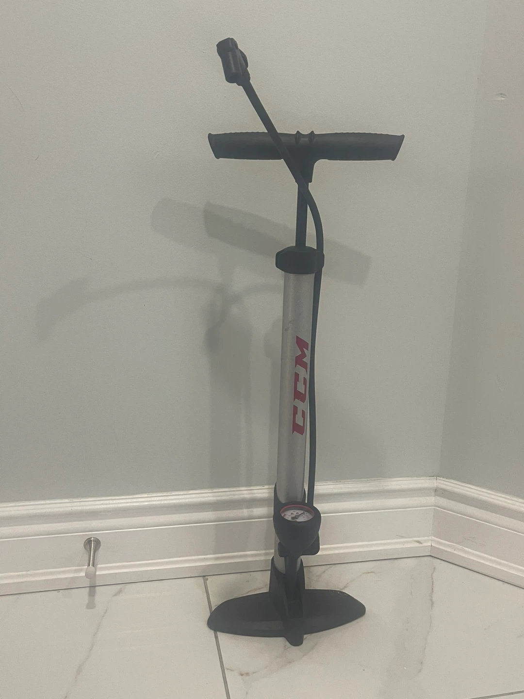 CCM Bike Pump with Gauge