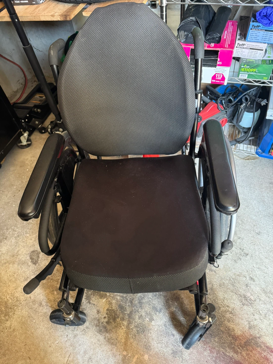 Black Mobility Wheelchair