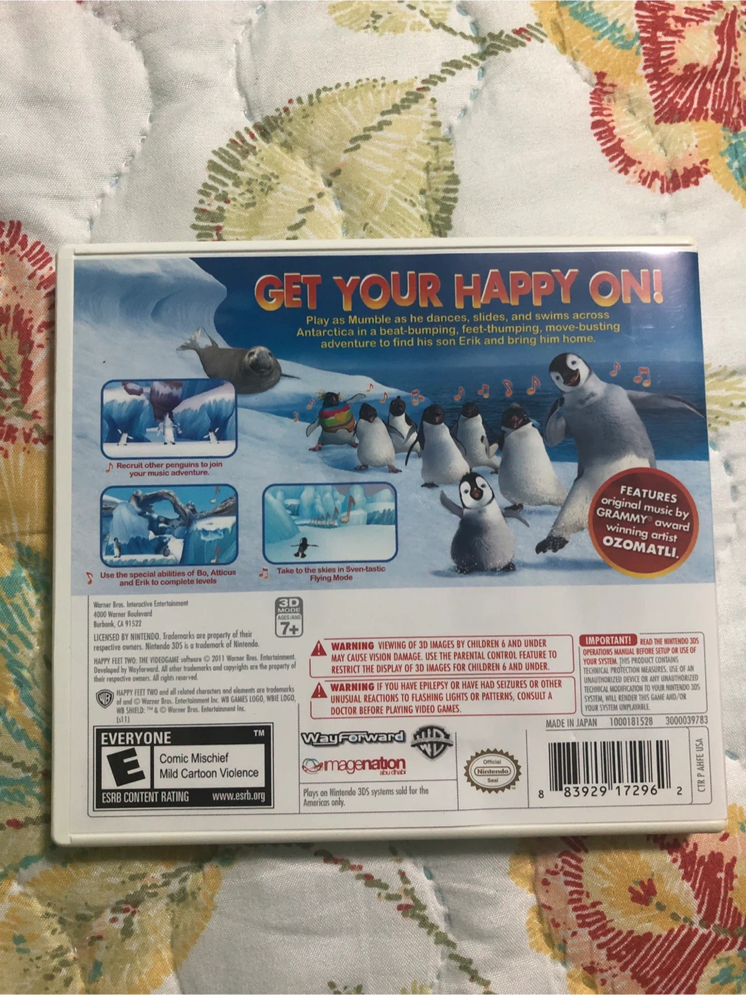 Nintendo 3DS Game - Happy Feet Two - photo 2