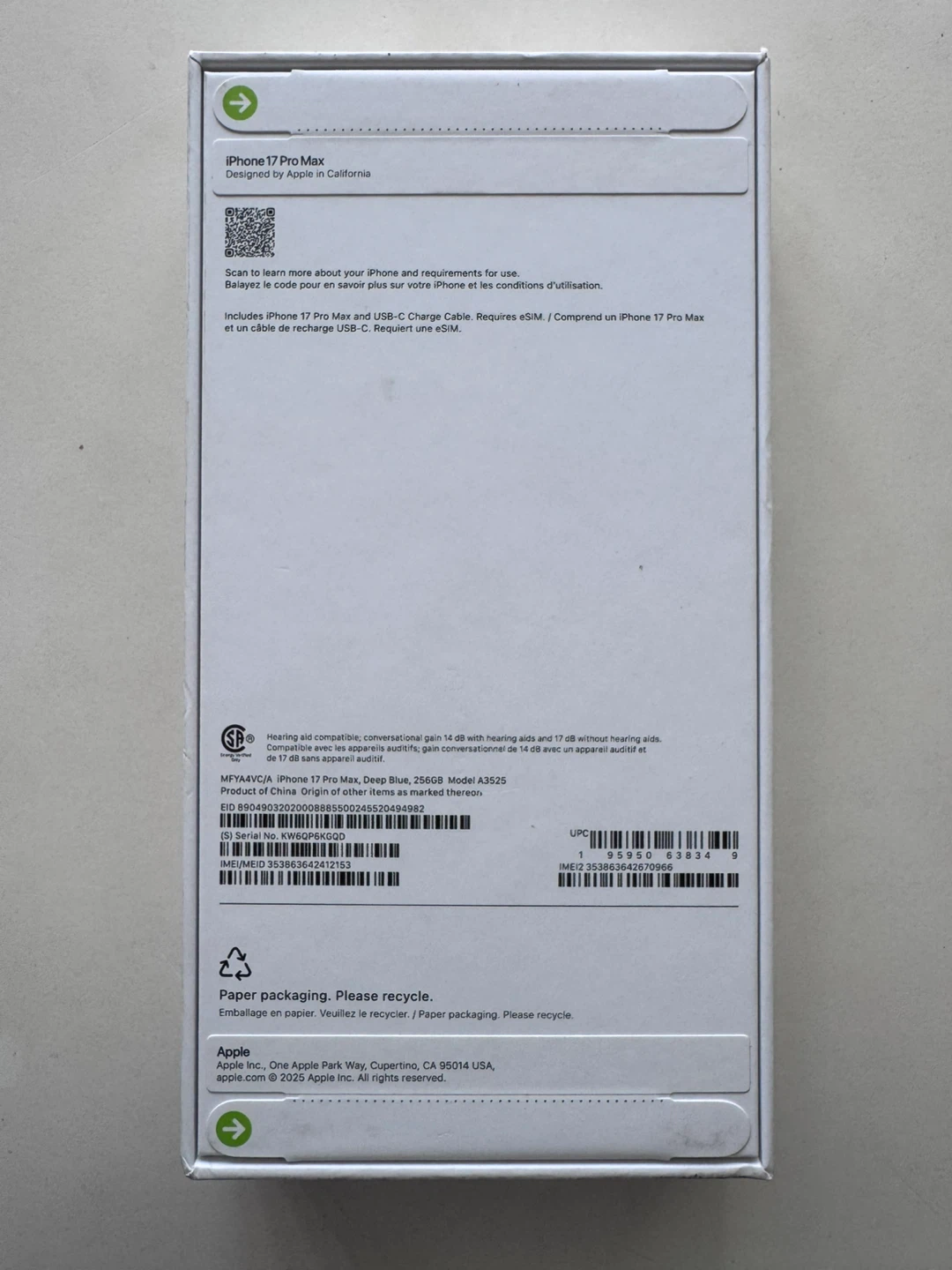Apple iPhone 14 Pro Max Deep Blue 256GB - photo 3