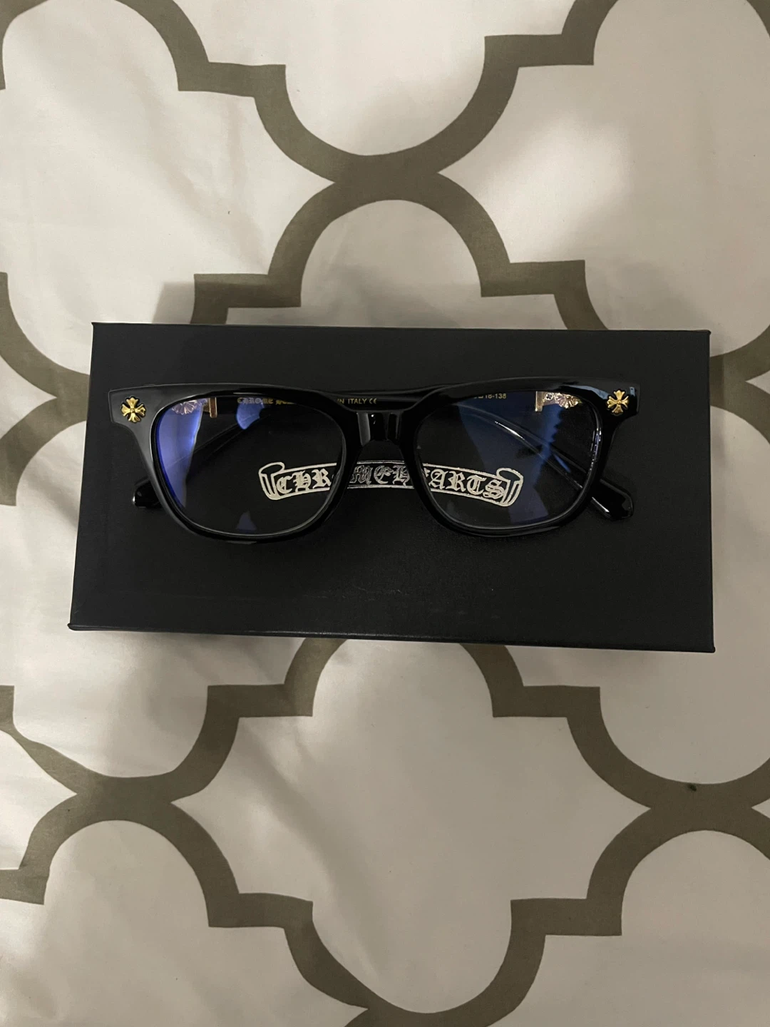 Chrome Hearts Glasses 2273 Black