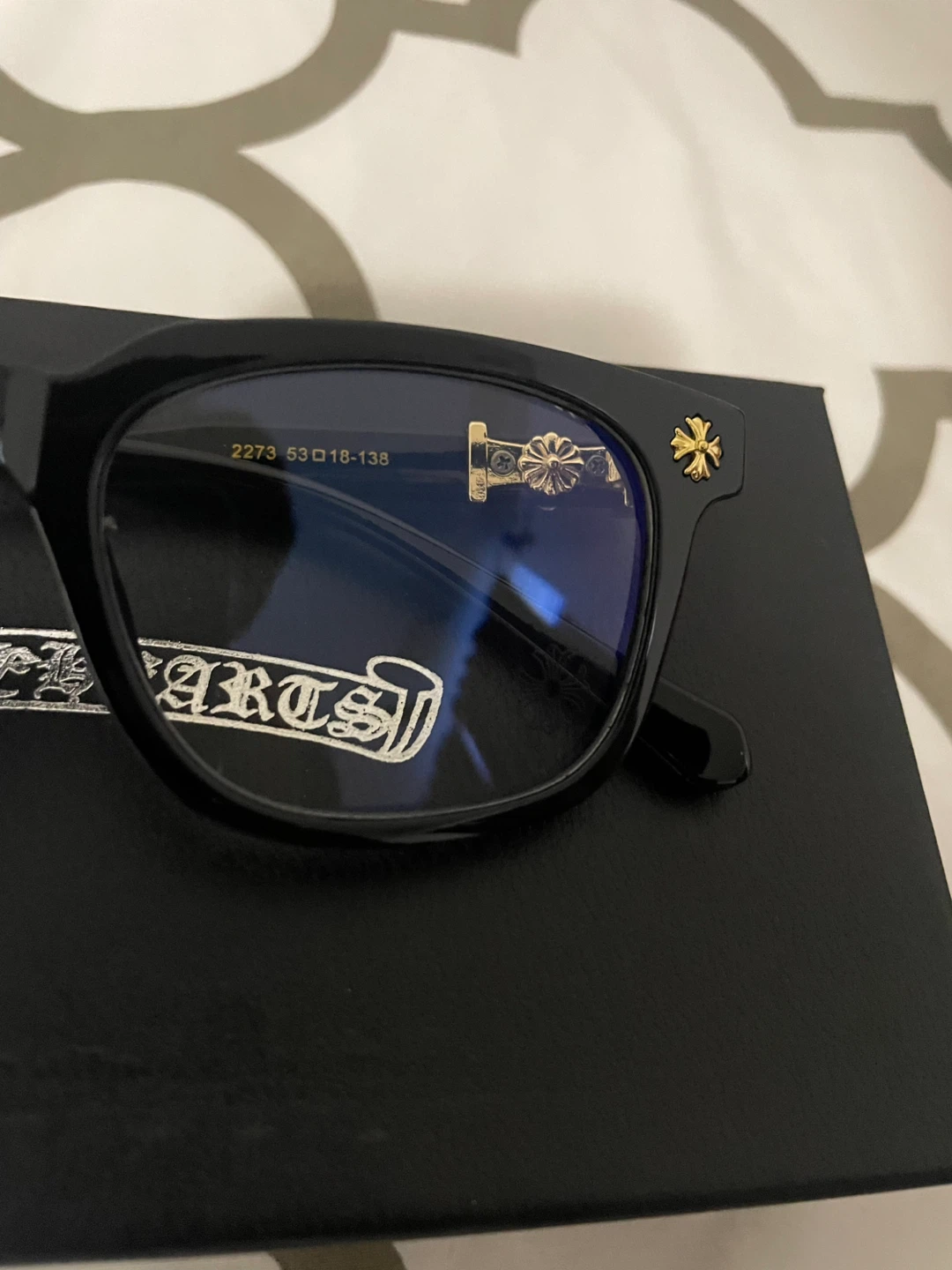 Chrome Hearts Glasses 2273 Black - photo 2