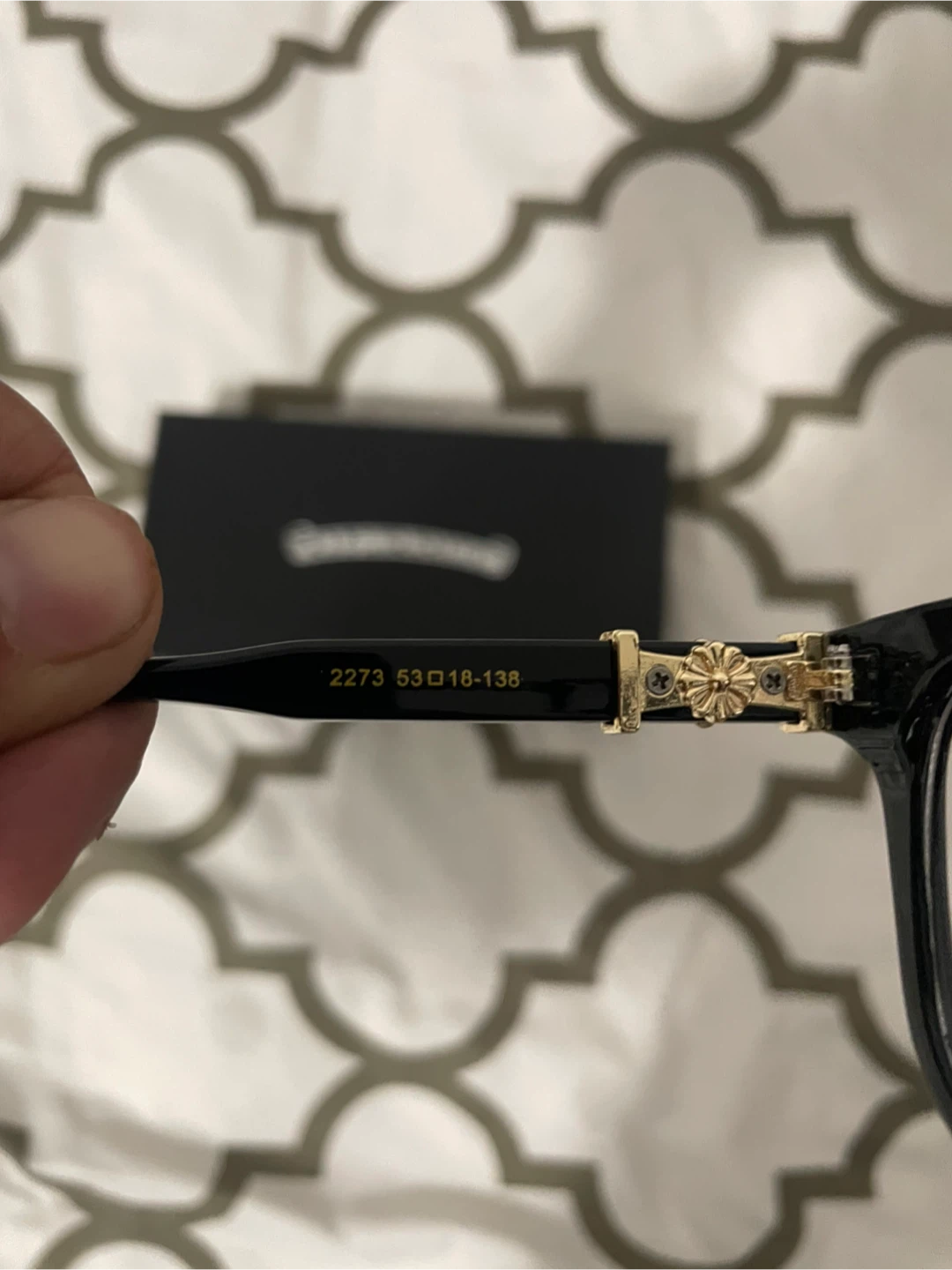 Chrome Hearts Glasses 2273 Black - photo 5