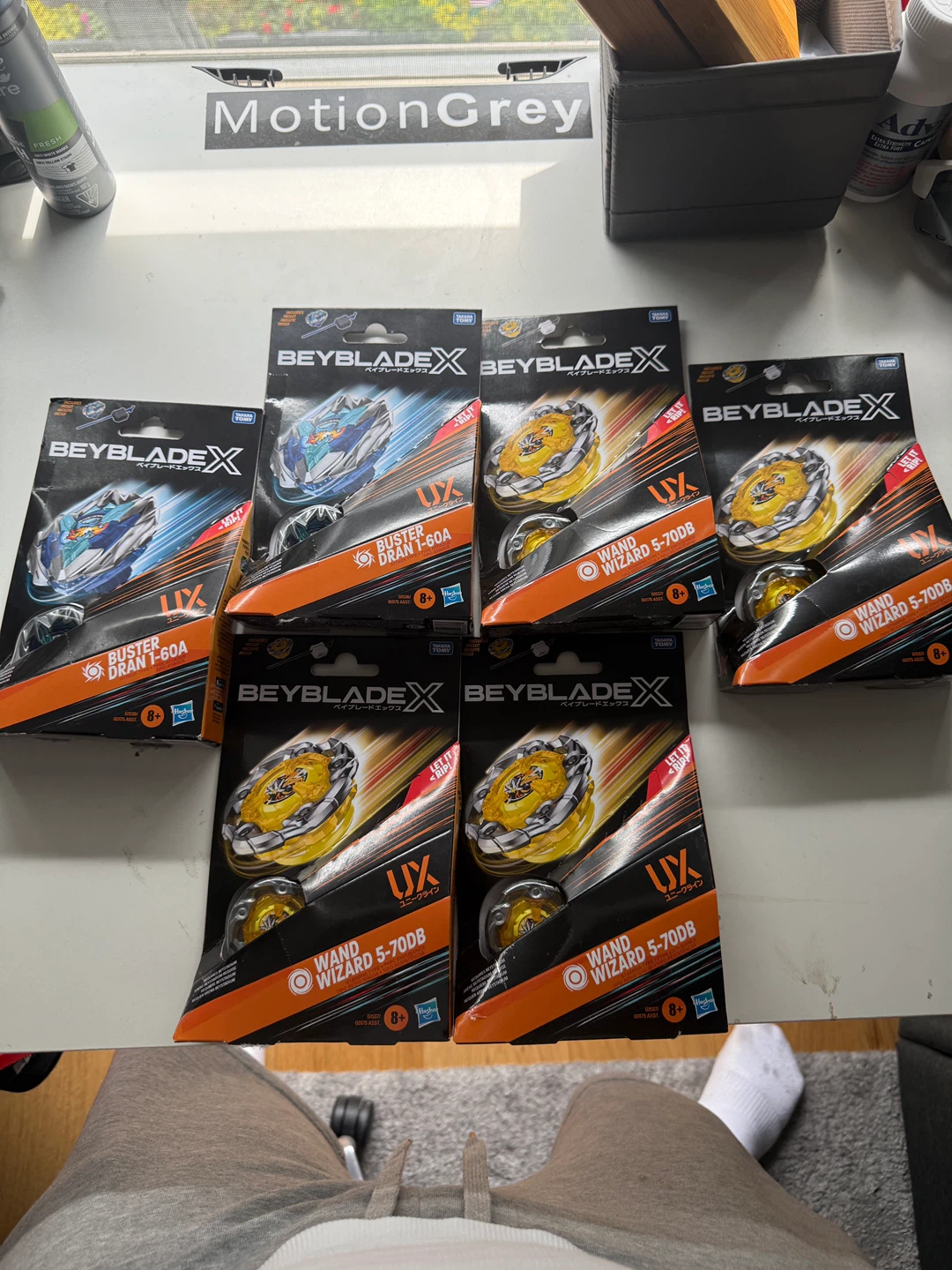 Beyblade X Lot - Buster Dran & Wand Wizard