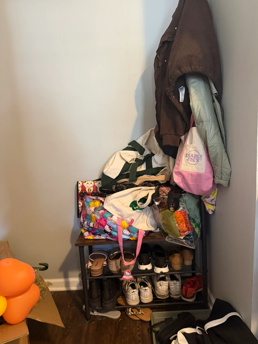 Shoe and coat rack - photo 3