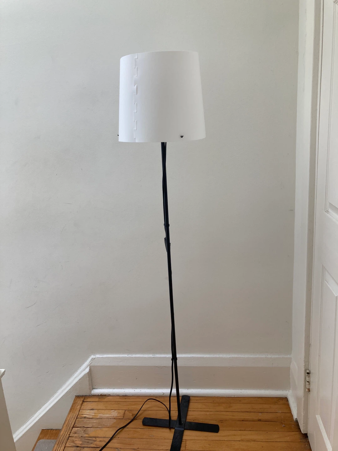 IKEA Floor Lamp with White Shade