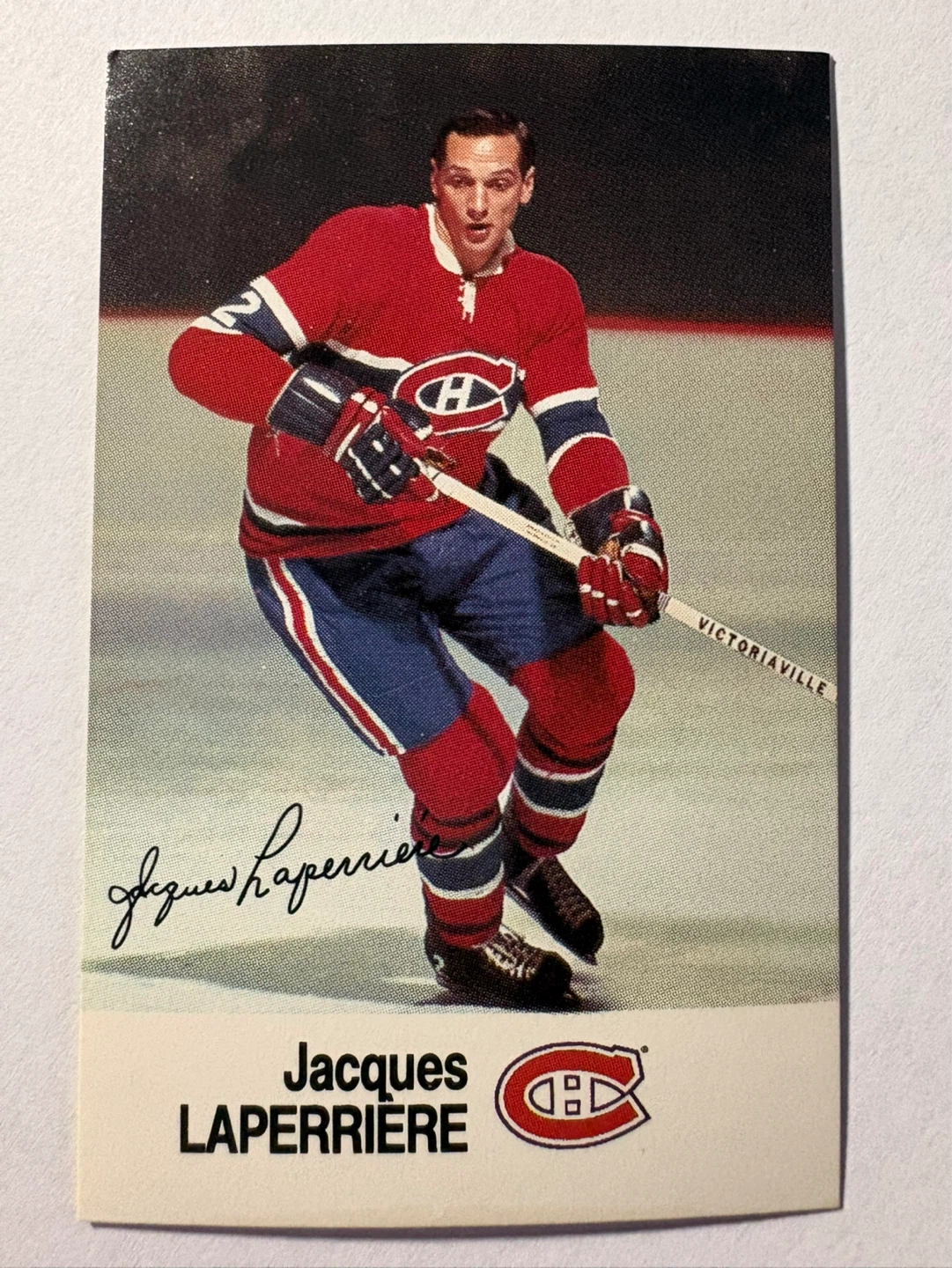 Jacques Laperriere Esso NHL All-Star Collection Card
