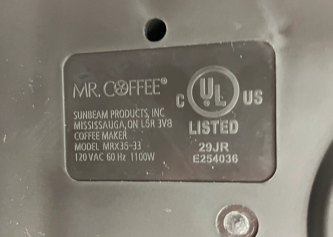 coffe maker MR.COFFEE - photo 3