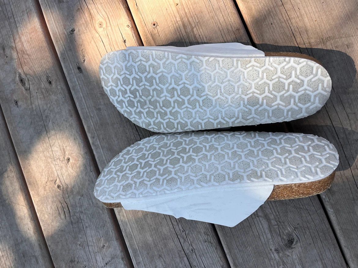 Fitorya White Leather Insole Sandals - photo 4