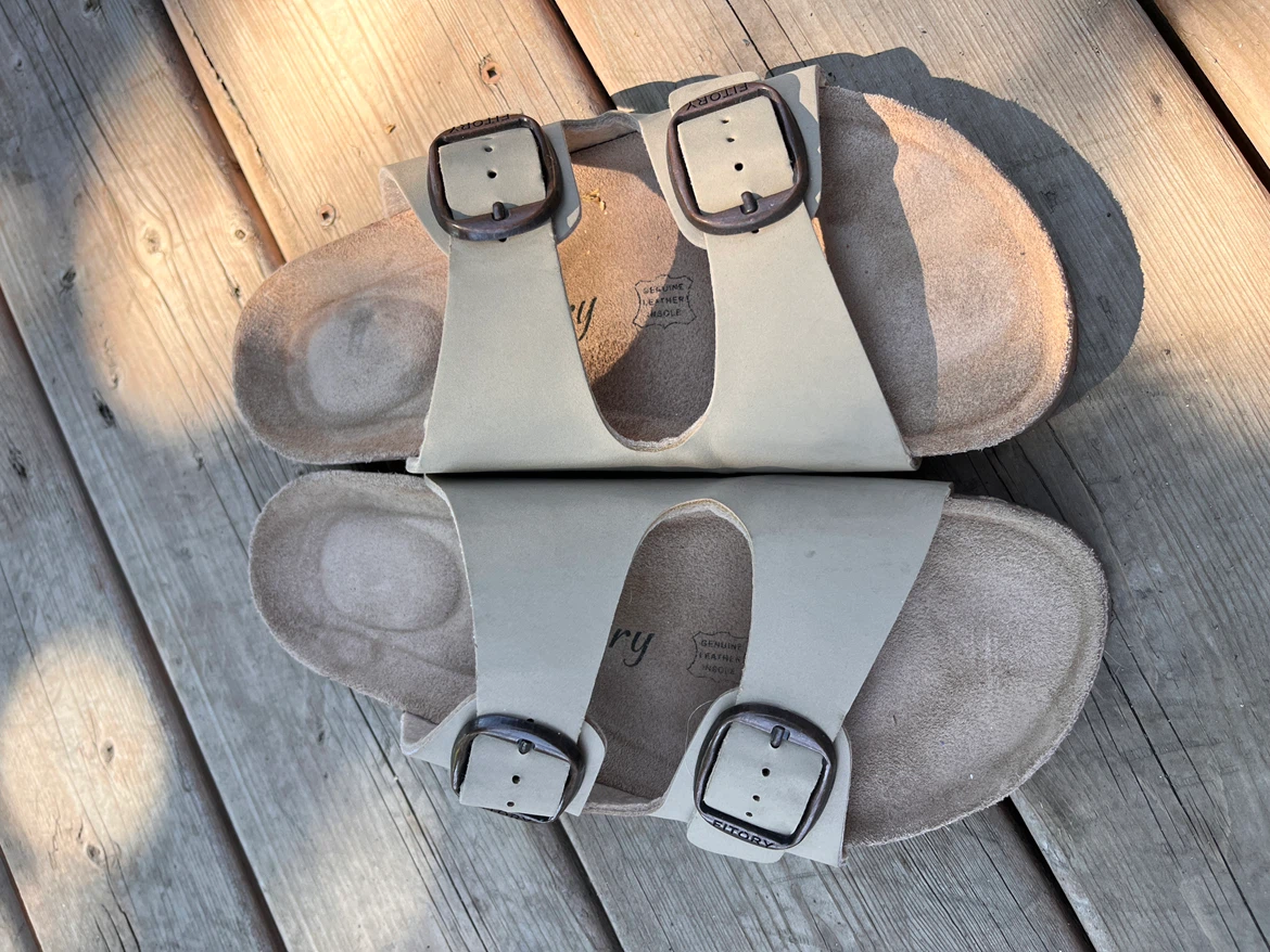Fitorya White Leather Insole Sandals - photo 5