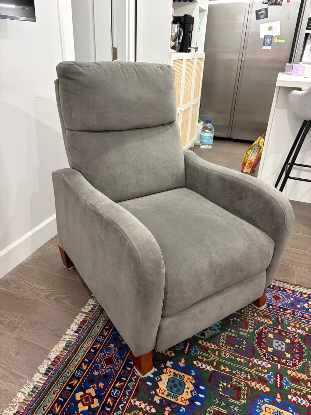 Grey Recliner Chair - photo 3