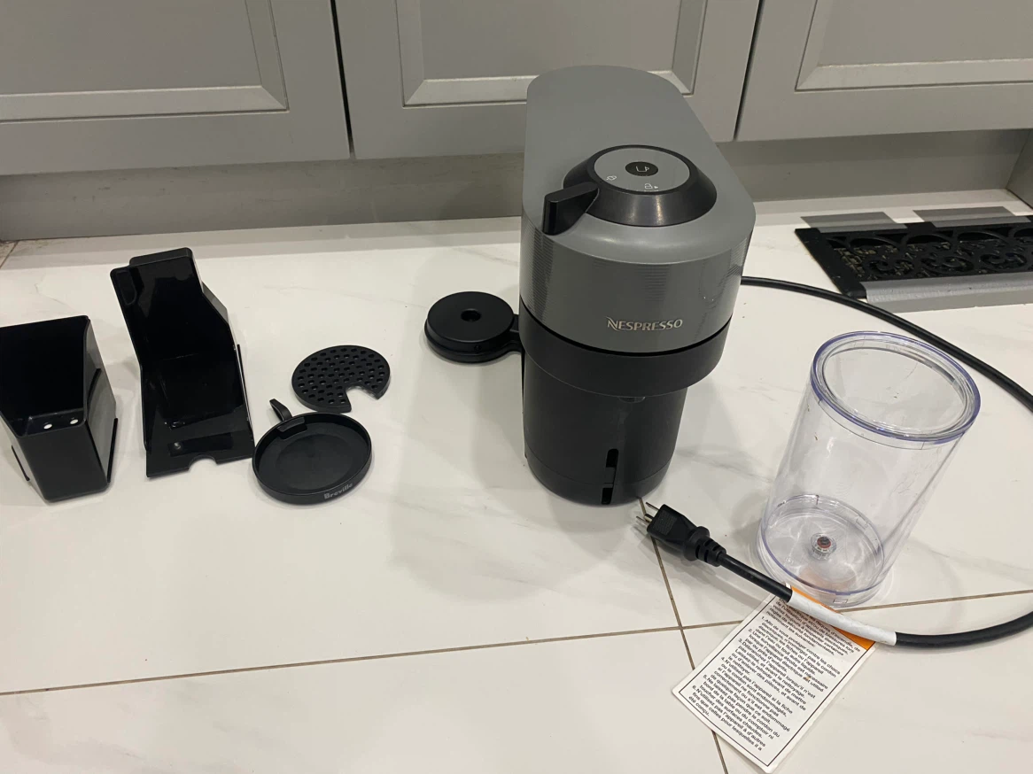 Coffee maker Breville made Nespresso Vertuo machine , - photo 3