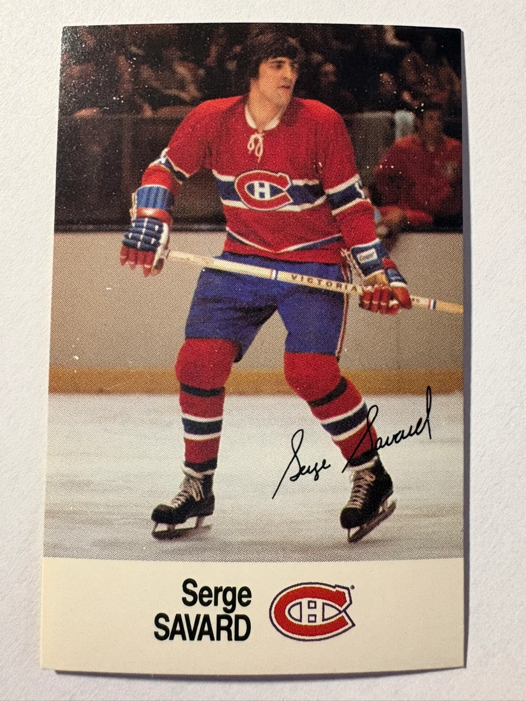 ESSO NHL All-Star Hockey Card - Serge Savard