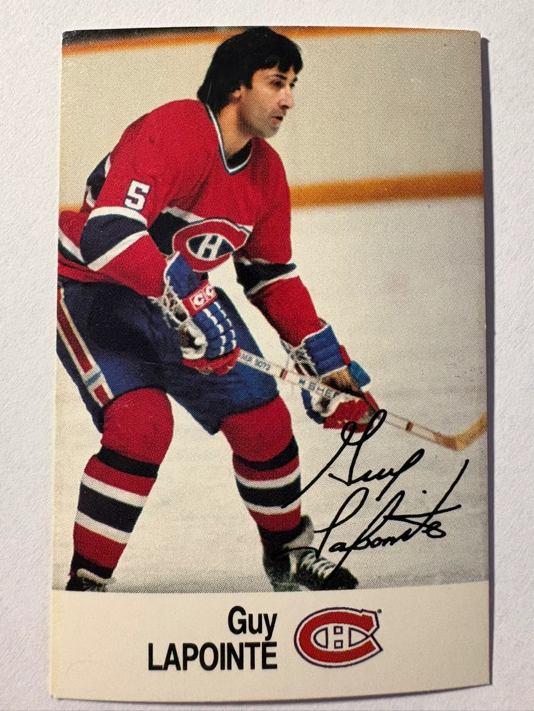 Guy Lafleur Esso NHL All-Star Collection Card