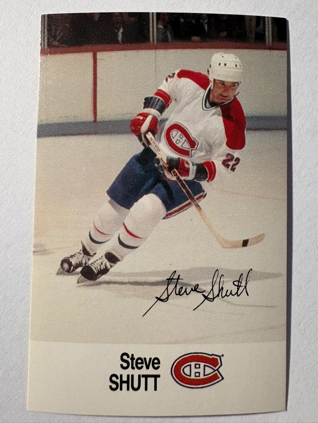 ESSO NHL All-Star Collection Steve Shutt Hockey Card
