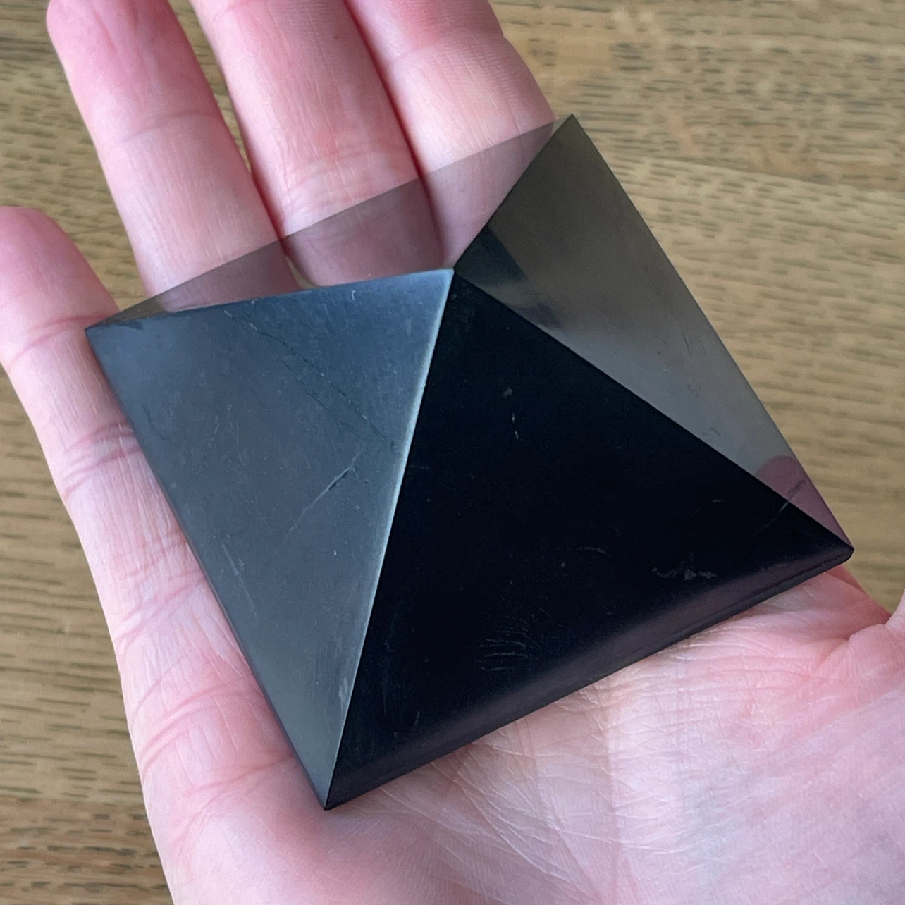 Shungite Pyramid - EMF Protection & grounding