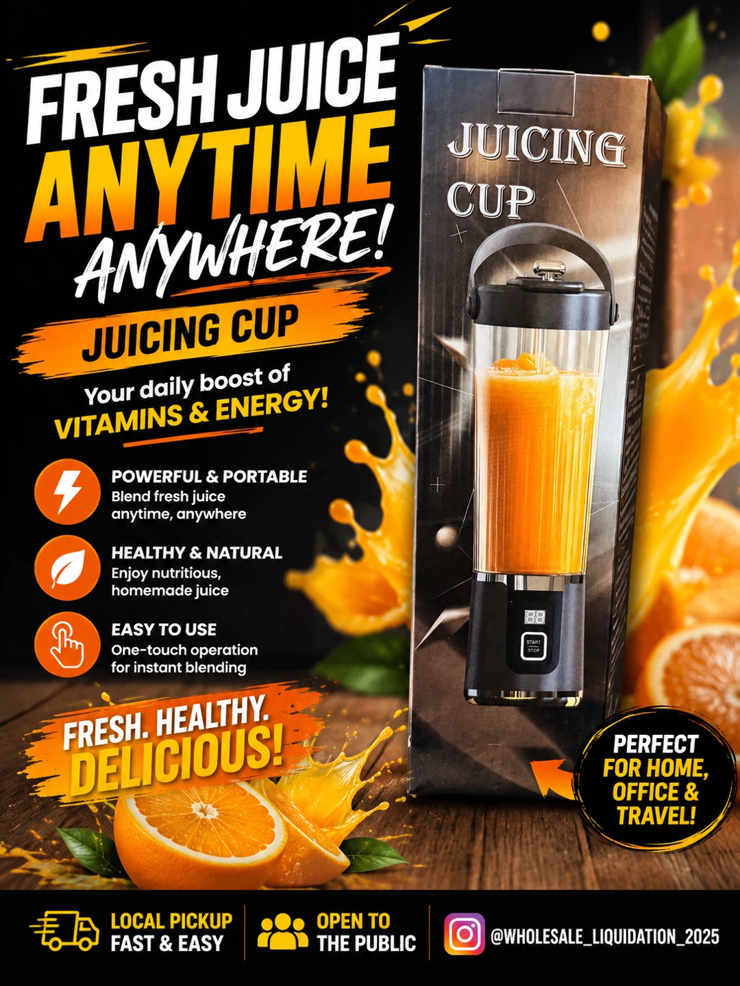 Portable Juicing Cup
