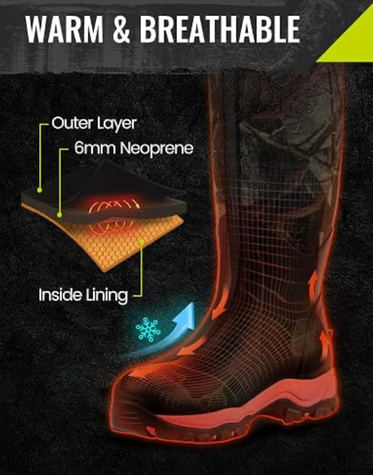 New TIDEWE Hunting Boot for Women, Insulated Waterproof Size 7 - photo 3