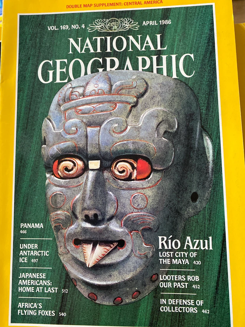 National Geographic Magazine April 1986