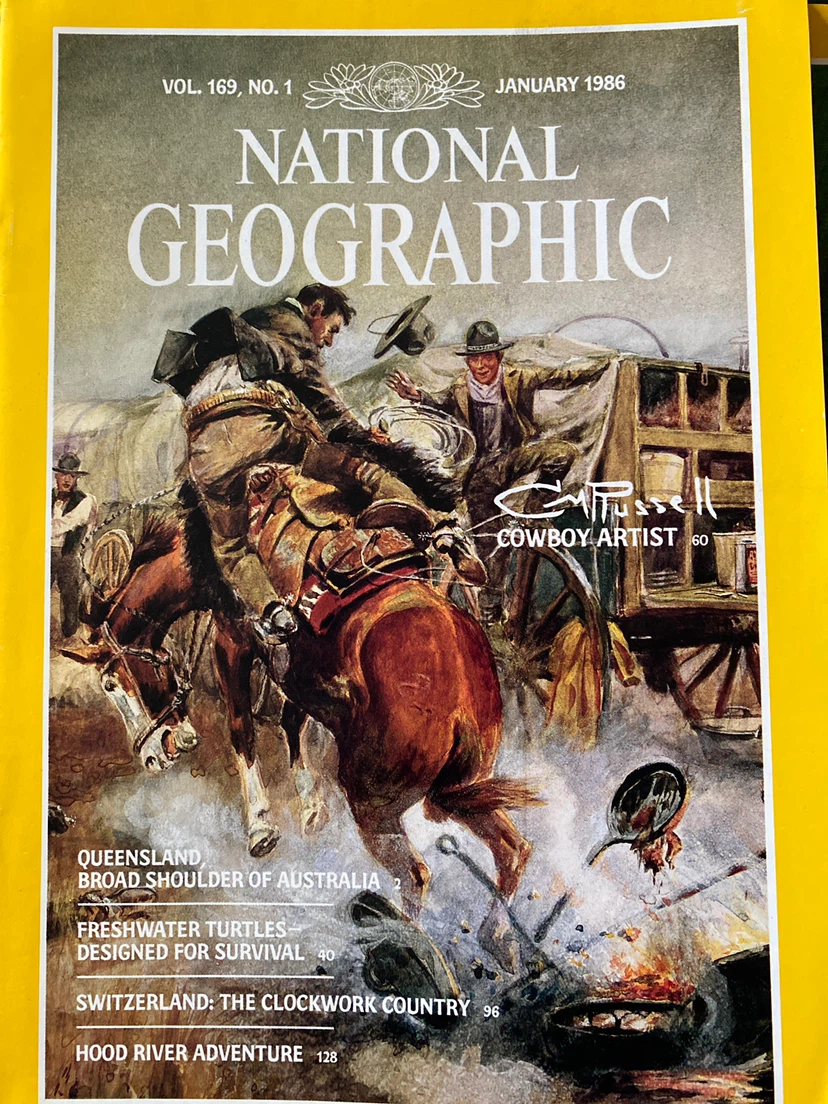 National Geographic Magazine - January 1986