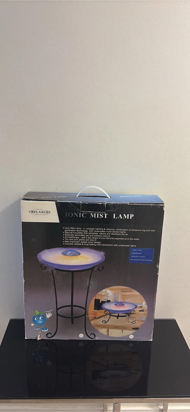 Relaxus Ionic Mist Lamp
